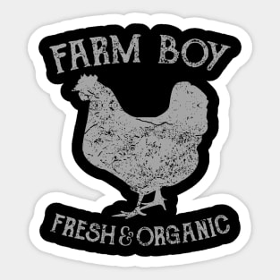 farmer Sticker